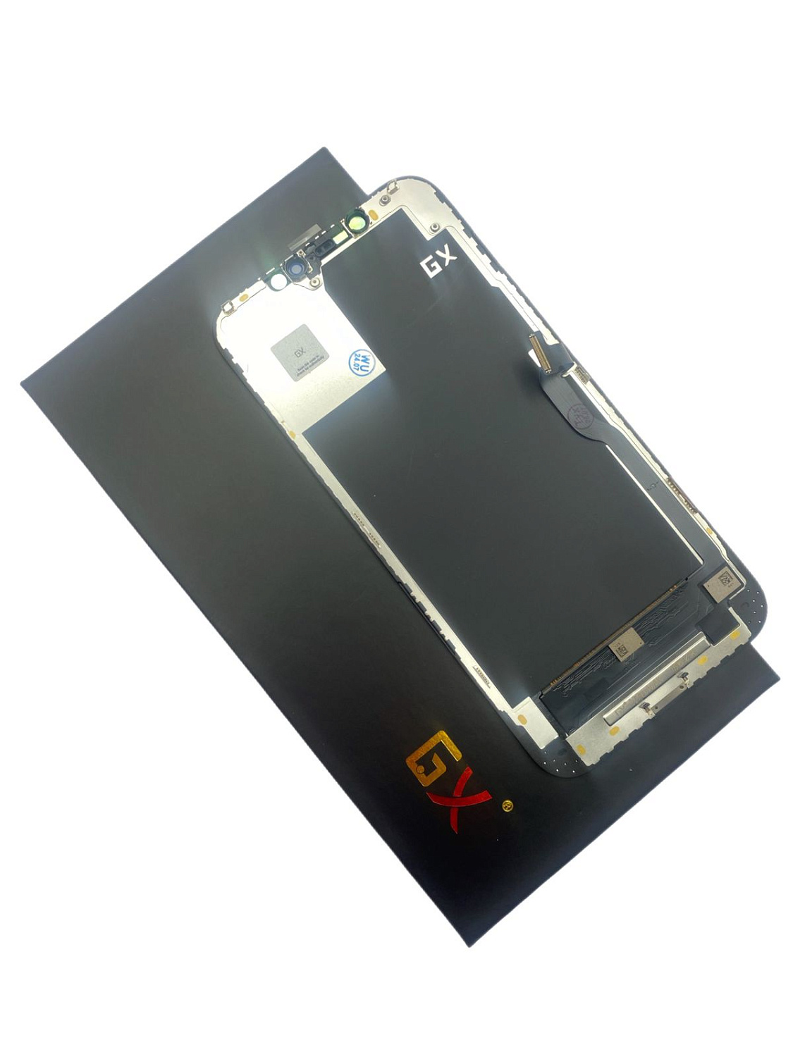 Дисплей для iPhone 12 Pro Max с тачскрином черный Hard OLED