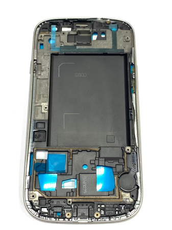 Рамка дисплея Samsung Galaxy S3 GT-i9300 (серебристая)