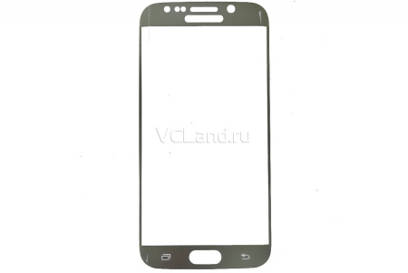 Защитное стекло Samsung Galaxy S6 Edge SM-G925F 9H белое