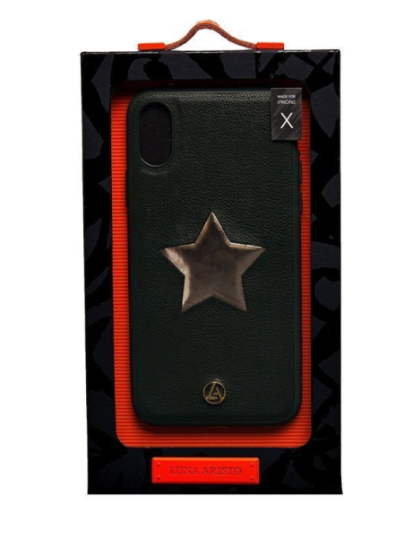 Чехол для iPhone X Luna Aristo STAR (хаки)