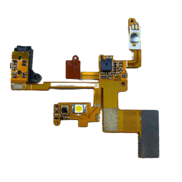 Шлейф LG BL40 на кнопку включения с аудио разъемом 