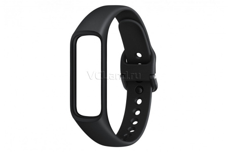 Ремешок сменный для Samsung Gear Fit SM-R350 (черный) силиконовый