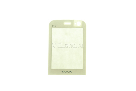 Стекло Nokia N78 (белый)