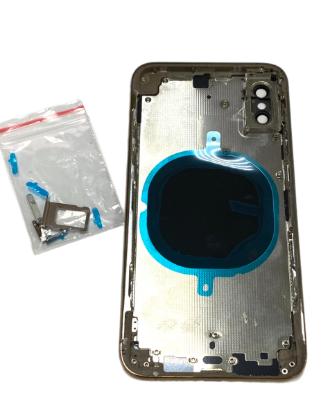 Корпус для iPhone XS золотистый