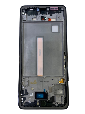Рамка дисплея Samsung Galaxy A53 (5G) SM-A536B (серая) с боковыми кнопками