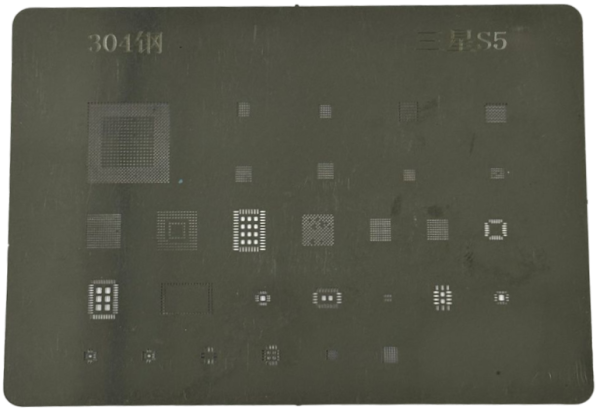 Трафарет BGA Samsung Galaxy S5 G900F Трафарет BGA Samsung Galaxy S5 G900F