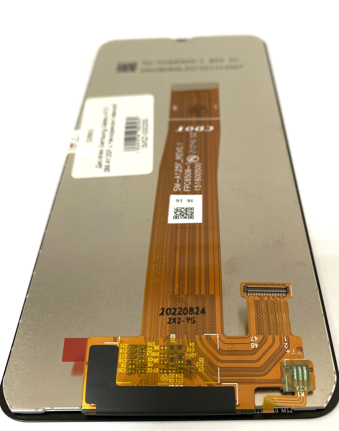 Дисплей для Samsung Galaxy A12 SM-A125F с тачскрином черный