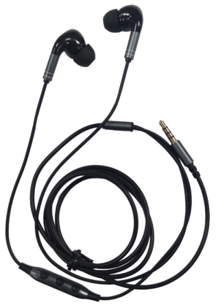 Наушники Budi  EP32DB Jack 3.5 с микрофоном и кнопками громкости
