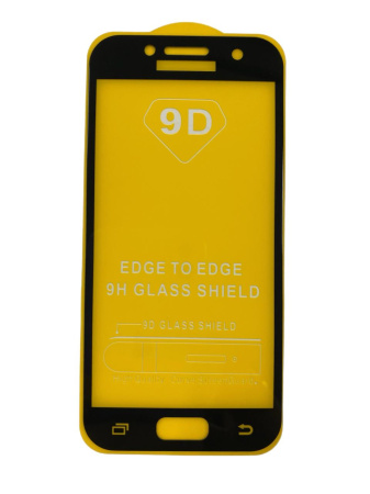 Защитное стекло Samsung Galaxy A3 SM-A320F черное