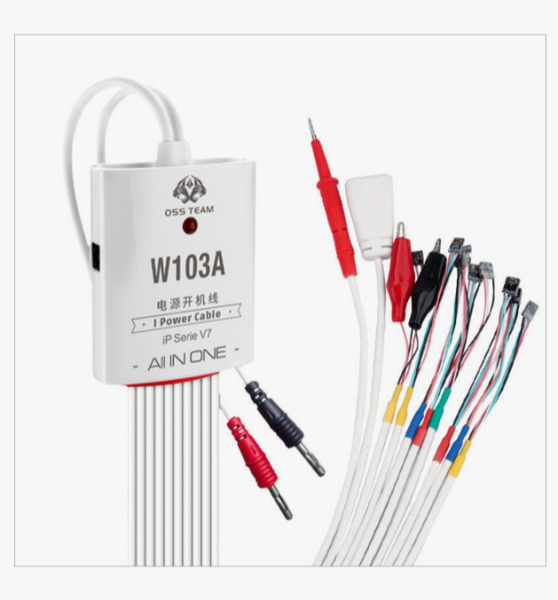 Кабели с разъемами АКБ OSS team W103A V7 для iPhone с 6 по 13 серии