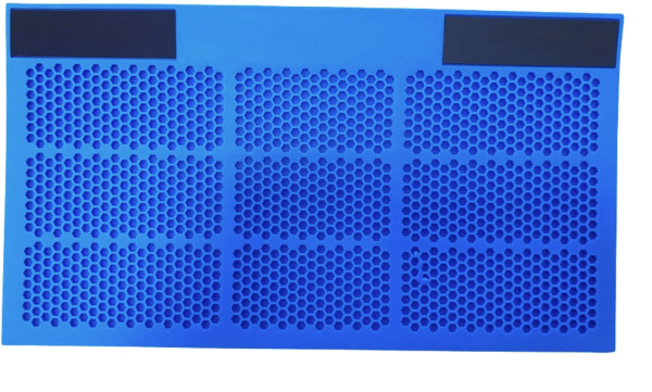 Коврик монтажный Силиконовый (термостойкий до 300С) W200 (38*21см) с магнитом