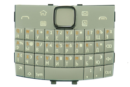 Клавиатура Nokia E6 (белый)
