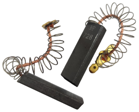 Щетки 5x12.4x36 с пружинками для стиральных машин CAR013UN