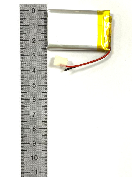АКБ универсальная JK612338 5,0x40x24mm 3,7V 500mAh на проводках