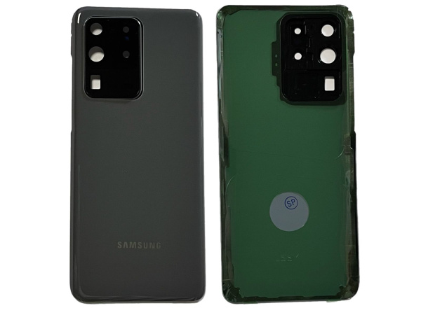 Задняя крышка для Samsung Galaxy S20 Ultra SM-G988F серая