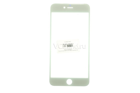Стекло для переклейки для iPhone 6 Plus белое