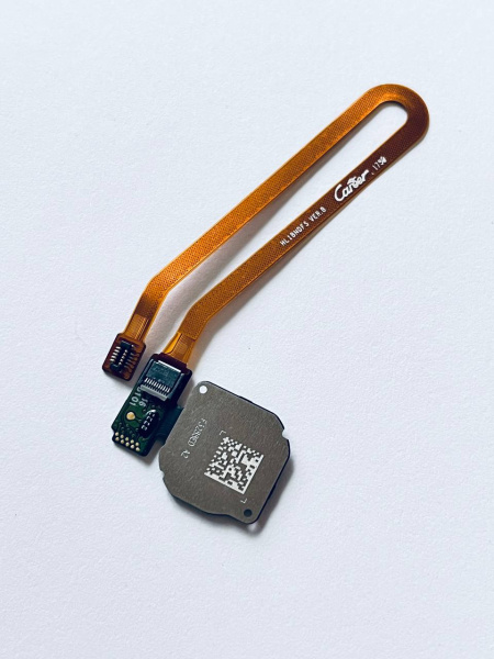 Шлейф Huawei Honor 7X (BND-L21) отпечатка пальцев + сканер (черный)