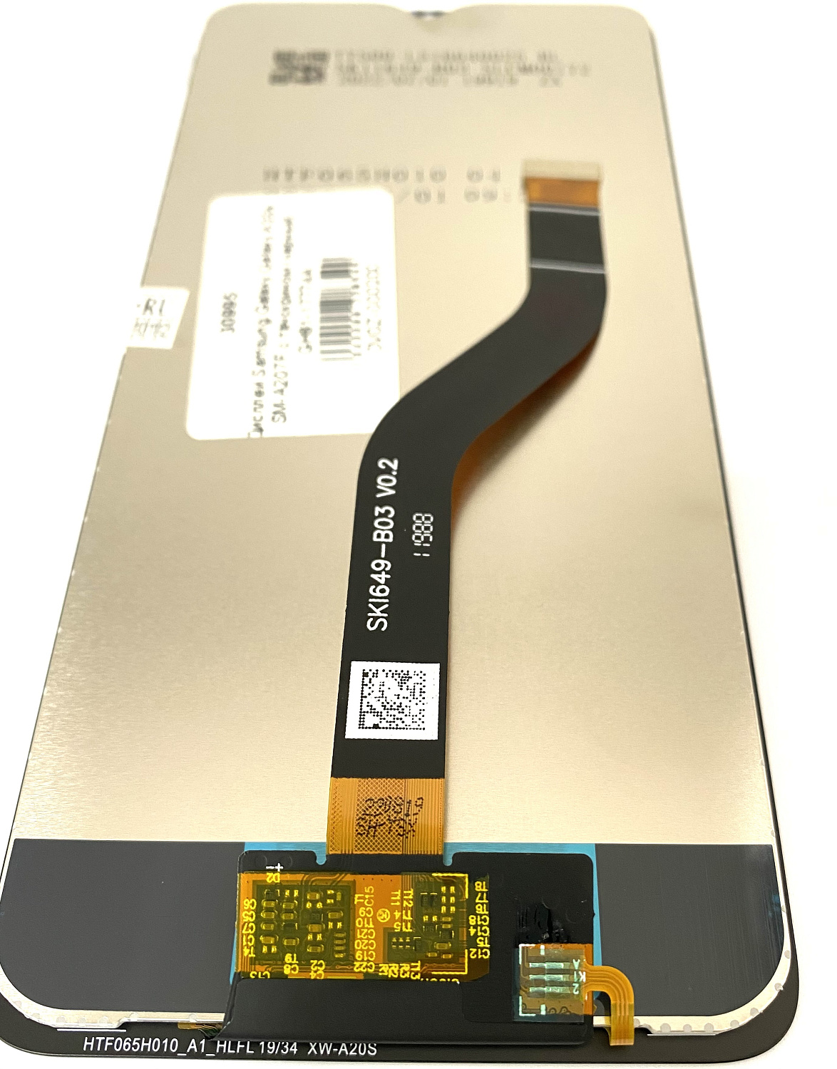 Дисплей для Samsung Galaxy A20s SM-A207F с тачскрином черный