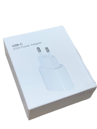 Блок зарядки для iPhone X / XR / XS / 11 / 11 Pro / 12 mini/12/12 PRO/12 PRO MAX( USB-C) 20W
