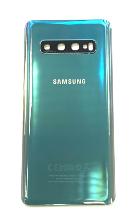 Задняя крышка для Samsung Galaxy S10 SM-G973F зеленая