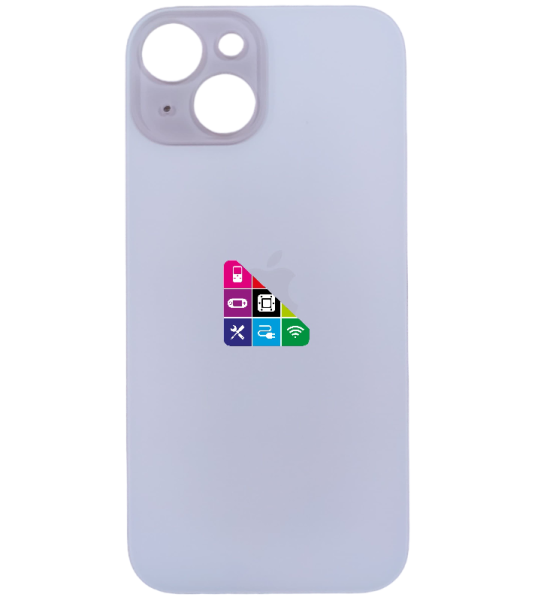 Задняя крышка для iPhone 15 Pink с большим отверстием под камеру розовый