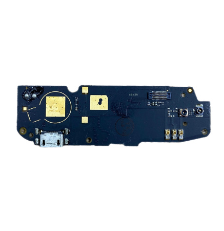 Нижняя плата Alcatel OneTouch 7040A Pop C7 с разъемом зарядки (USB) и микрофоном 
