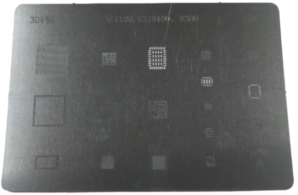 Трафарет BGA C70 304 универсальный 7100/9300/9100 Трафарет BGA C70 304 универсальный 7100/9300/9100