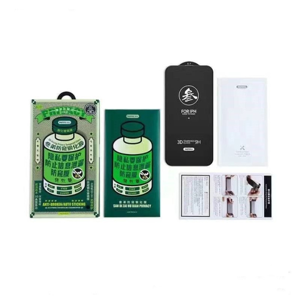 Защитное стекло Remax GL-27 ( Антишпион ) для iPhone 13/13 Pro/14/16e (полное покрытие) 3D черное Защитное стекло Remax GL-27 ( Антишпион ) для iPhone 13/13 Pro/14/16e (полное покрытие) 3D черное