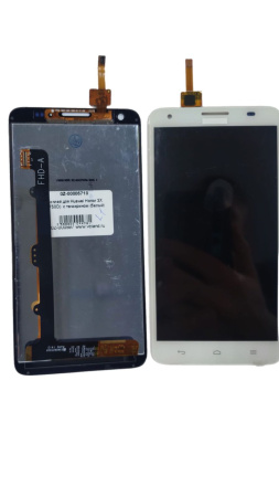 Дисплей Huawei Honor 3X (G750D) c тачскрином (белый)