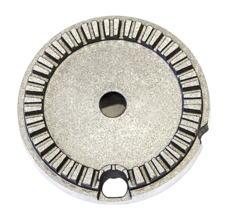 Рассекатель горелки D=62mm для плит Electrolux, Zanussi, AEG 3540137027