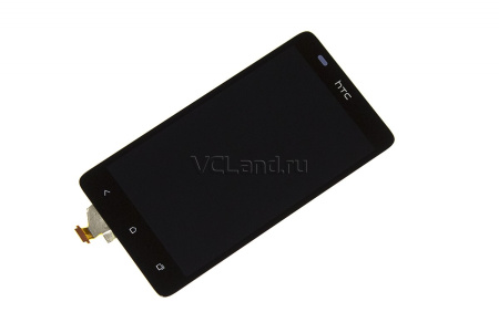 Дисплей HTC Desire 400 с тачскрином (черный)