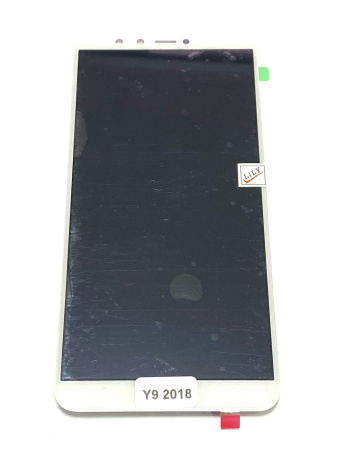 Дисплей Huawei Y9 2018 (FLA-LX1) с тачскрином (белый)