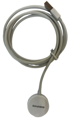 Беспроводное зарядное устройство для Apple Watch Borofone BQ13 - USB (белый)