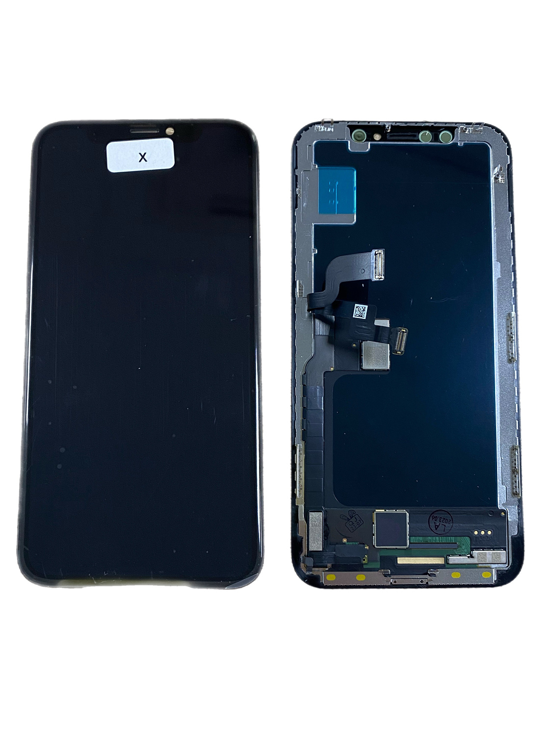 Дисплей для iPhone X с тачскрином черный FOG