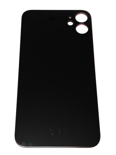 Задняя крышка для iPhone 11, красная, CE с большим отверстием под камеру