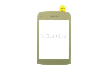 Тачскрин Nokia C2-03/С2-06 (золотистый)