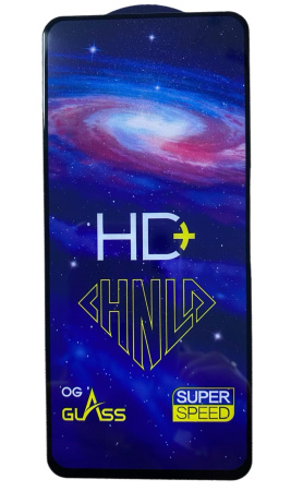 Защитное стекло Huawei Honor X8/X8a (полное покрытие) 5D черное