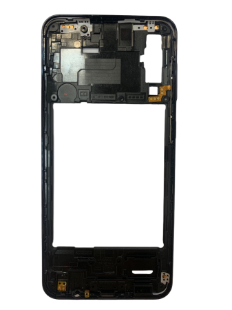 Средняя часть корпуса Samsung Galaxy A50 SM-A505F (серая) с боковыми кнопками