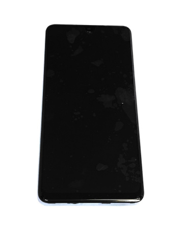 Дисплей для Samsung Galaxy M22 SM-M225F с тачскрином в рамке черный О SP