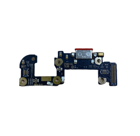 Нижняя плата Asus ZenFone Zoom ZX551ML с разъемом зарядки (micro-USB) и микрофоном