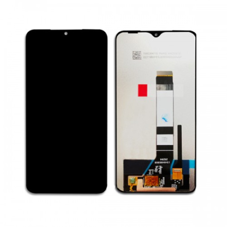 Дисплей для Xiaomi POCO M3/Redmi 9T (m2010j19cg/m2010j19cg) с тачскрином (черный)