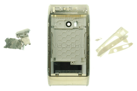 Корпус Nokia X7 (RM-707) (серебристый)