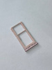 Держатель/лоток сим (sim holder) для Xiaomi Redmi 6 Sim2/microSD (розовый)