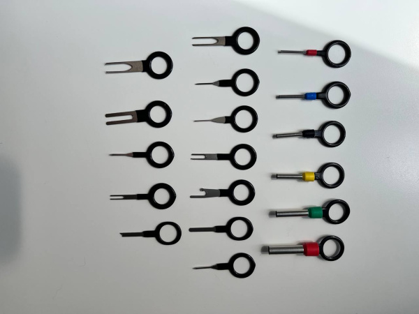 Набор для распиновки разъемов контактов 36 шт