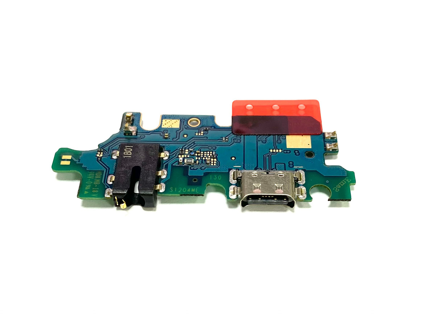 Нижняя плата Samsung Galaxy A13 (SM-A135F) с разьемом зарядки и микрофоном