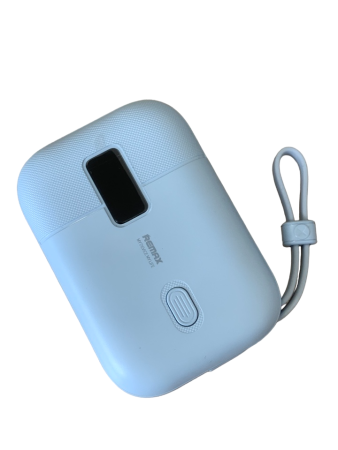 Power Bank Remax RPP-635 Lightning; USB Type-C 10000mAh 20W+22.5W голубой