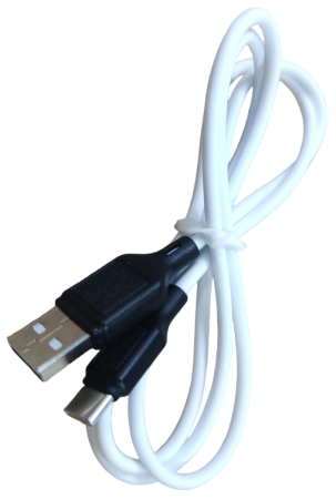 Кабель зарядки Hoco модель X90 Type-C 3A 1 метр белый