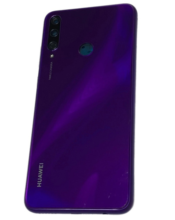 Задняя крышка Huawei Y6p (MED-LX9N) (фиолетовая)