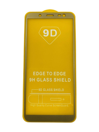 Защитное стекло Samsung Galaxy A6 SM-A600F золотистое