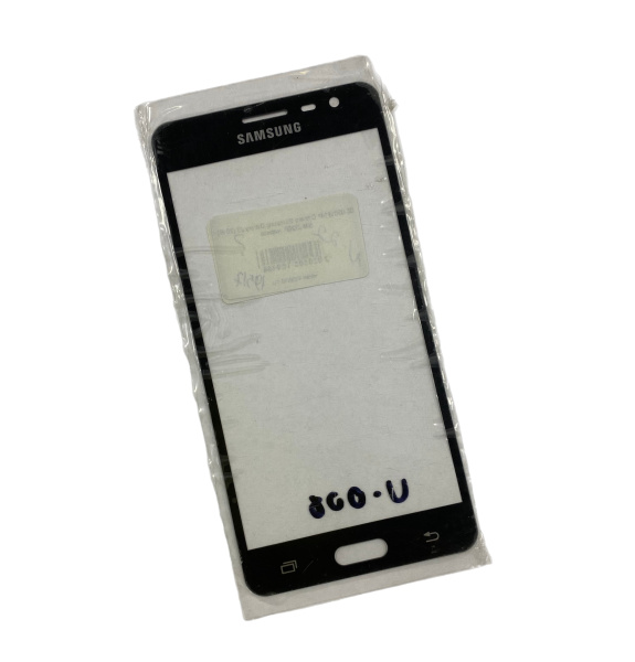 Стекло для переклейки Samsung Galaxy J3 Pro (J3110) (черное)